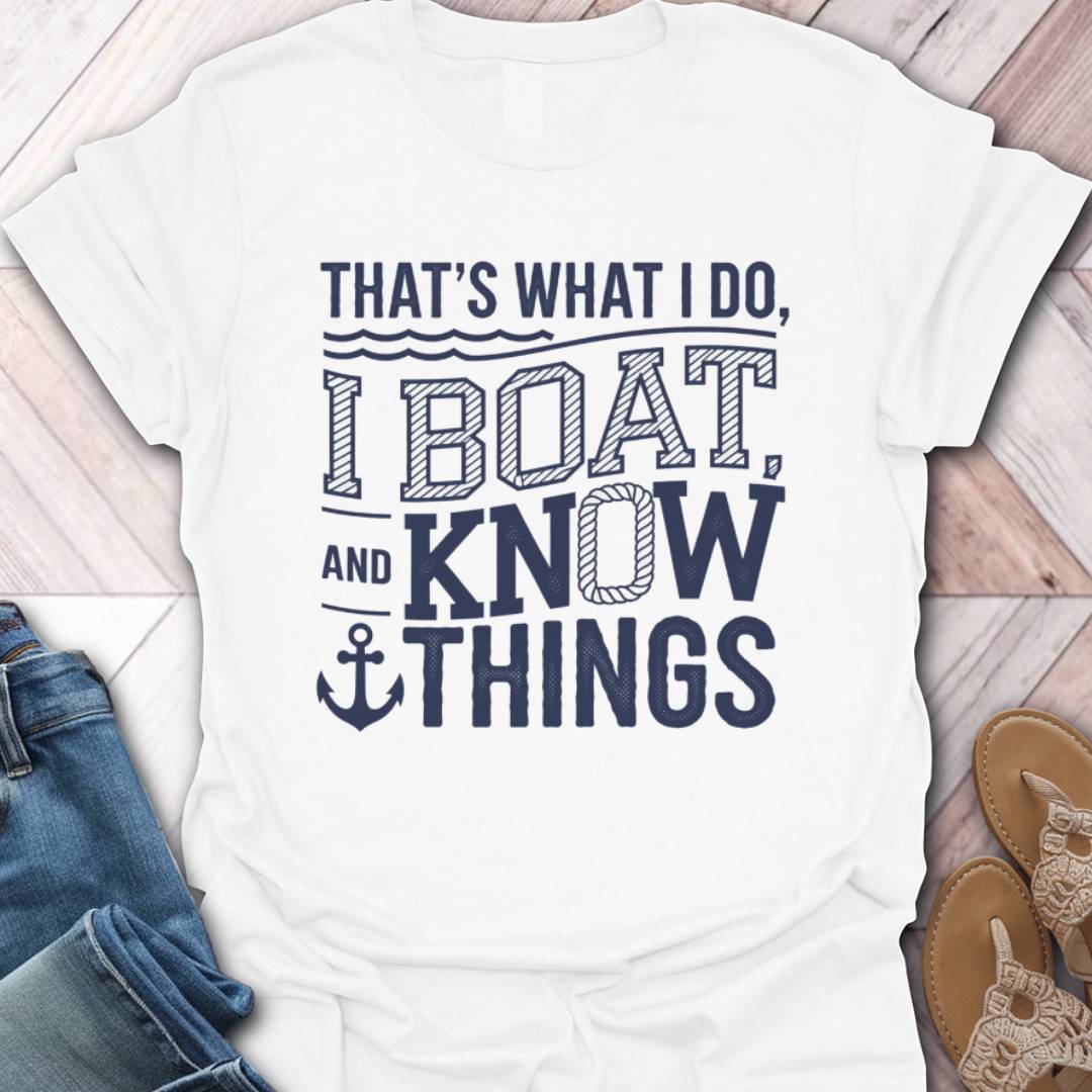 I Boat T-Shirt