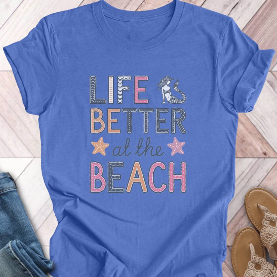 Beach Life Mermaid T-Shirt