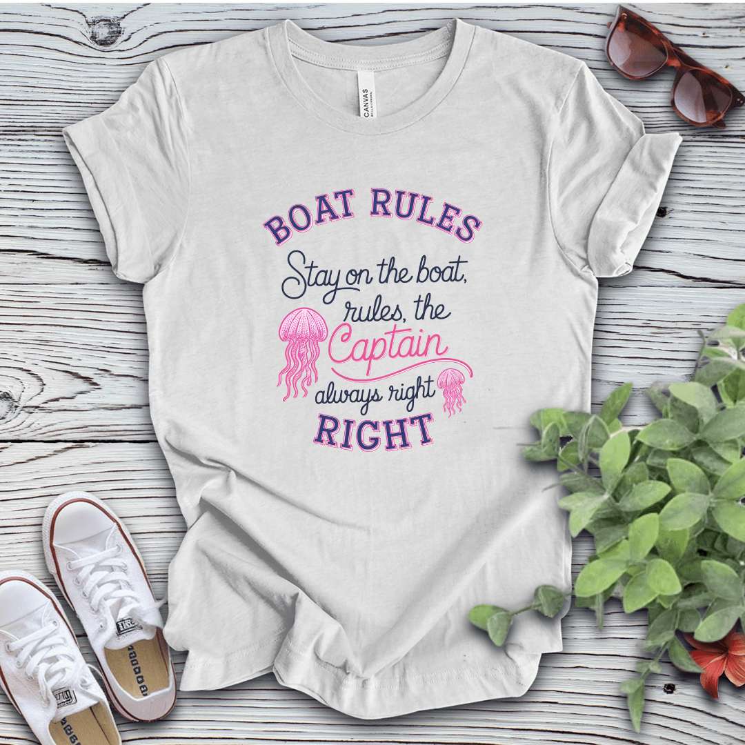 Boat Rules Jellyfish T-Shirt