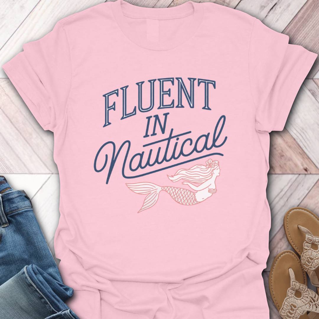 Nautical Fluent Mermaid T-Shirt