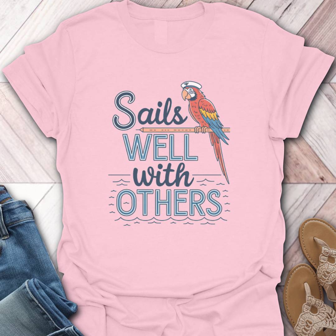 Sails Well Parrot T-Shirt