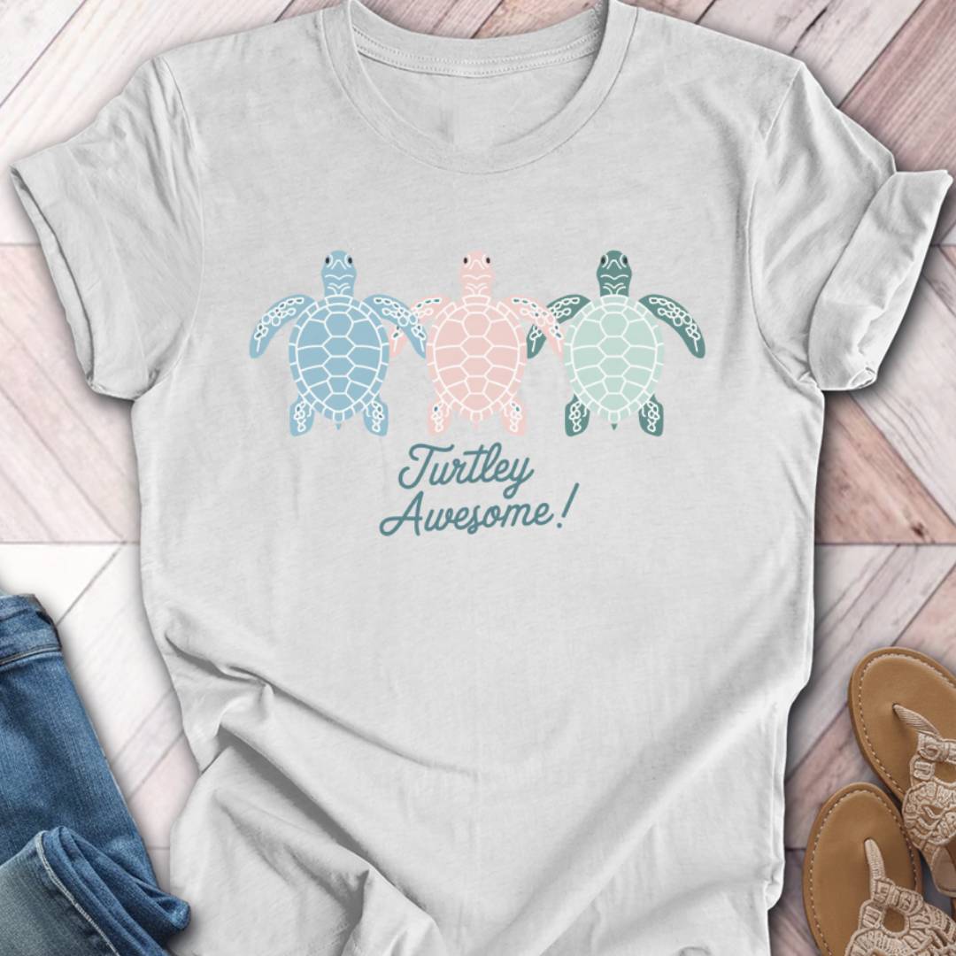 Turtley Awesome Pastel T-Shirt