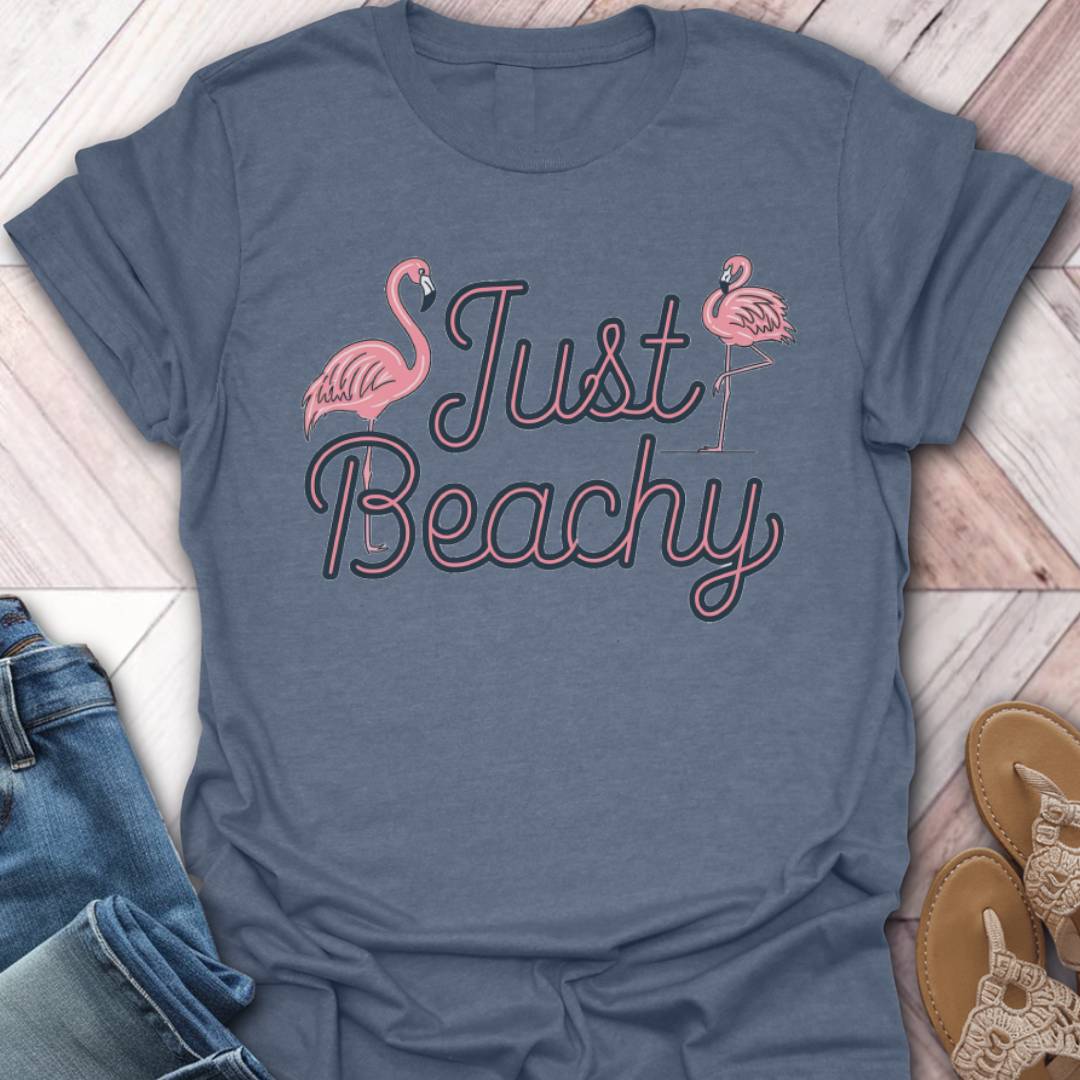 Just Beachy Flamingo T-Shirt