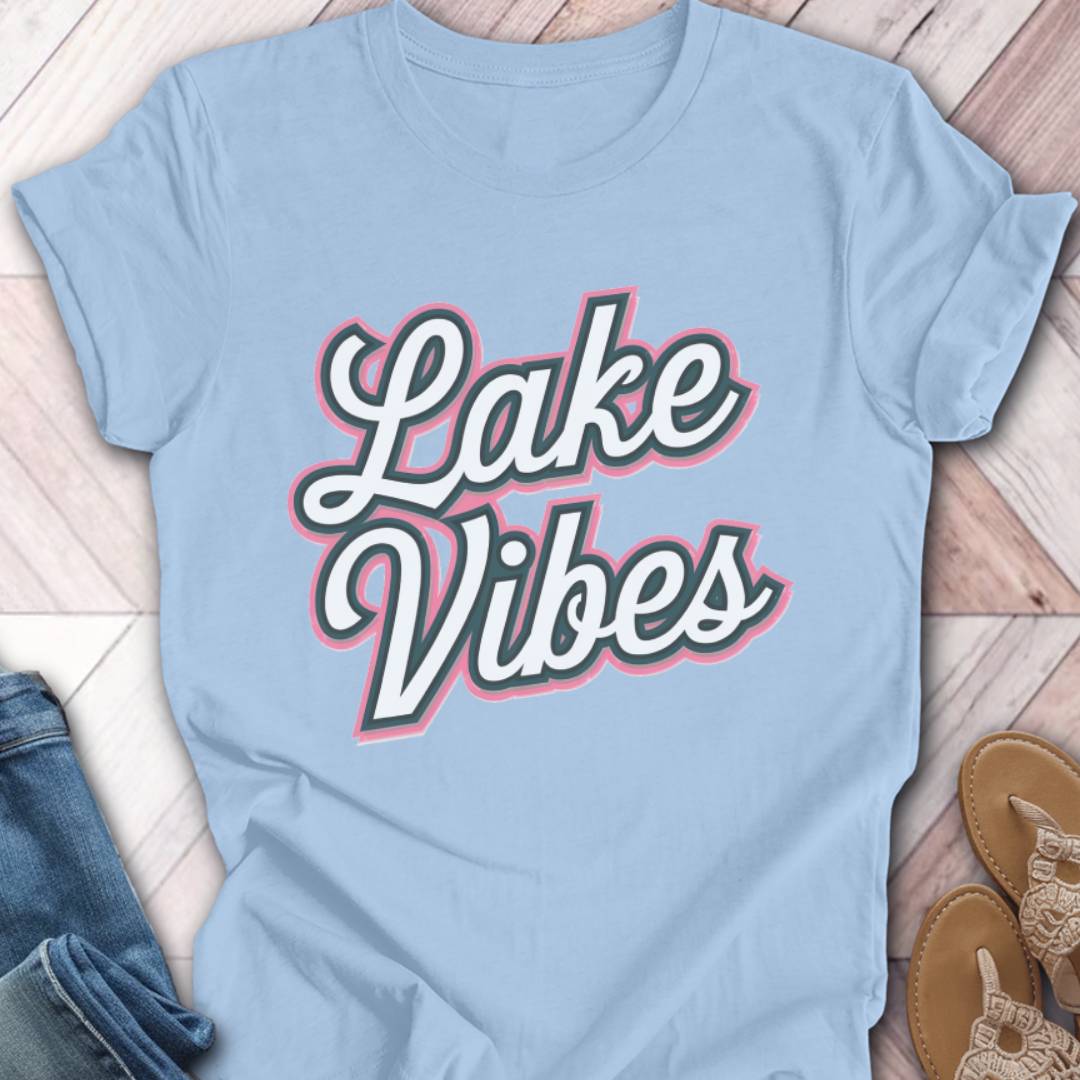 Lake Vibes Bold T-Shirt