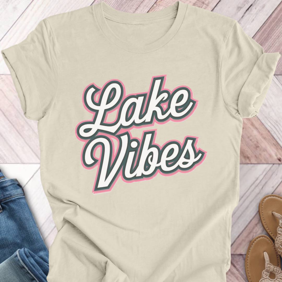 Lake Vibes Bold T-Shirt
