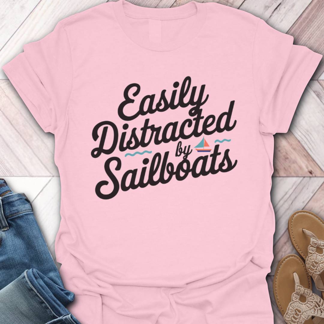 Sailing Distraction Bold T-Shirt