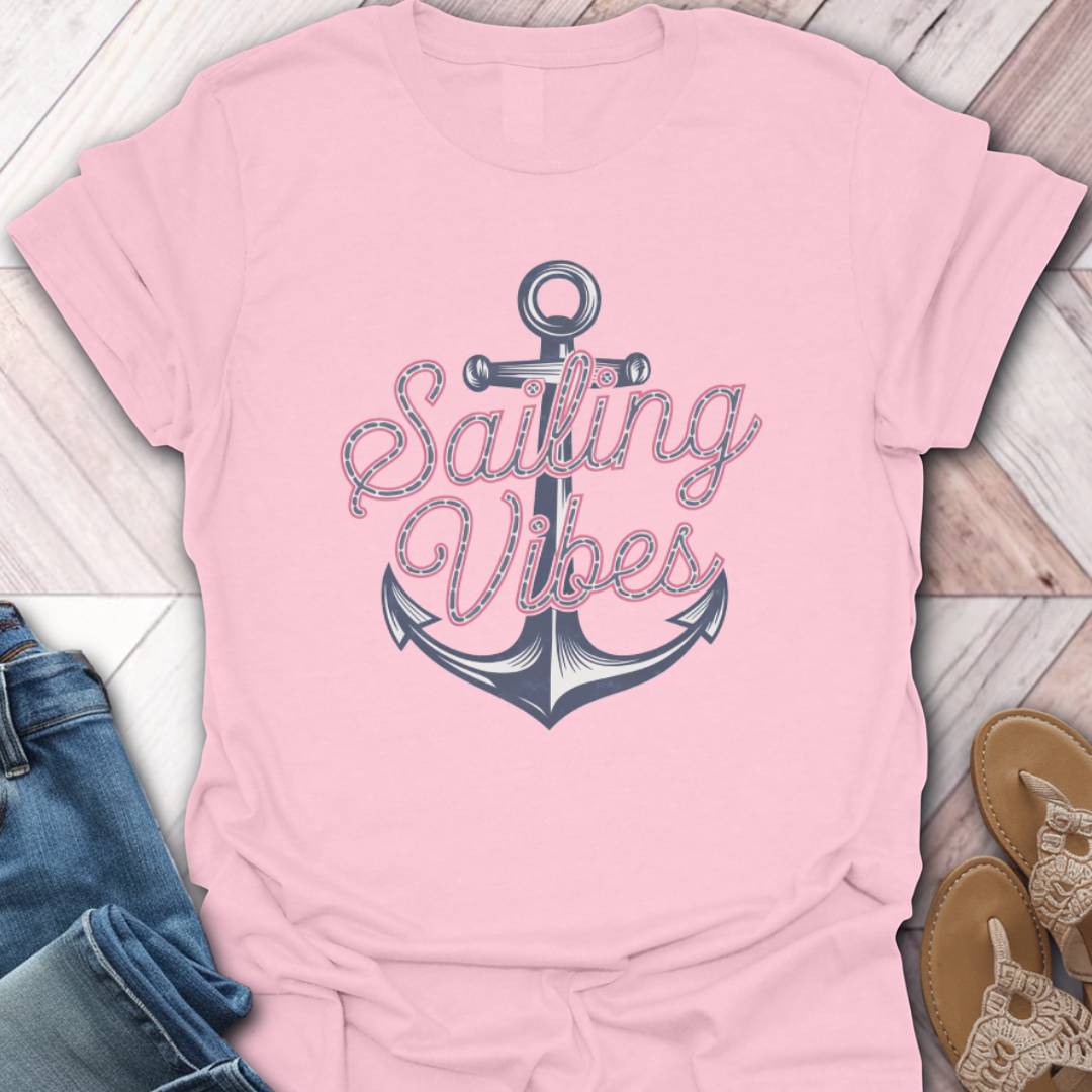 Sailing Vibes Anchor T-Shirt