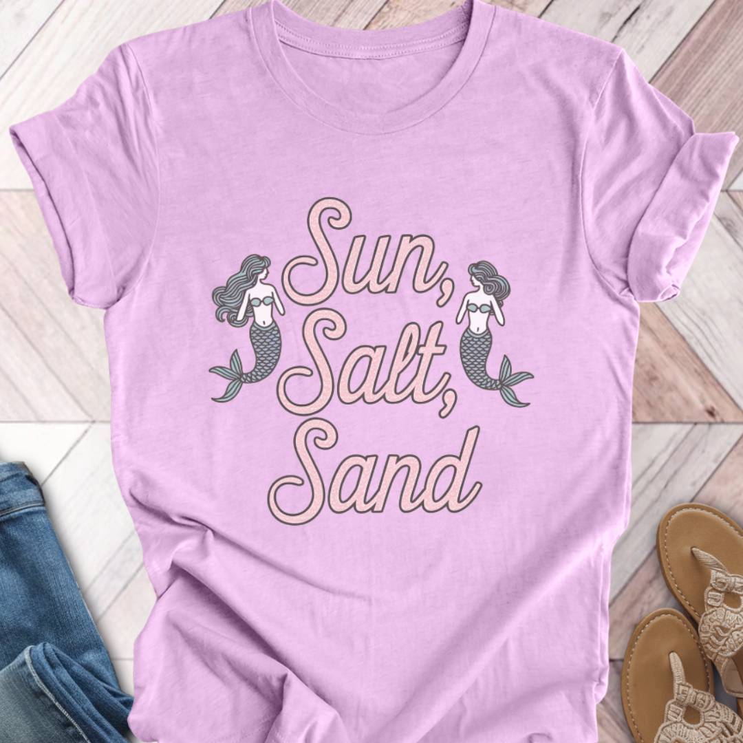 Sun Salt Sand Mermaid T-Shirt