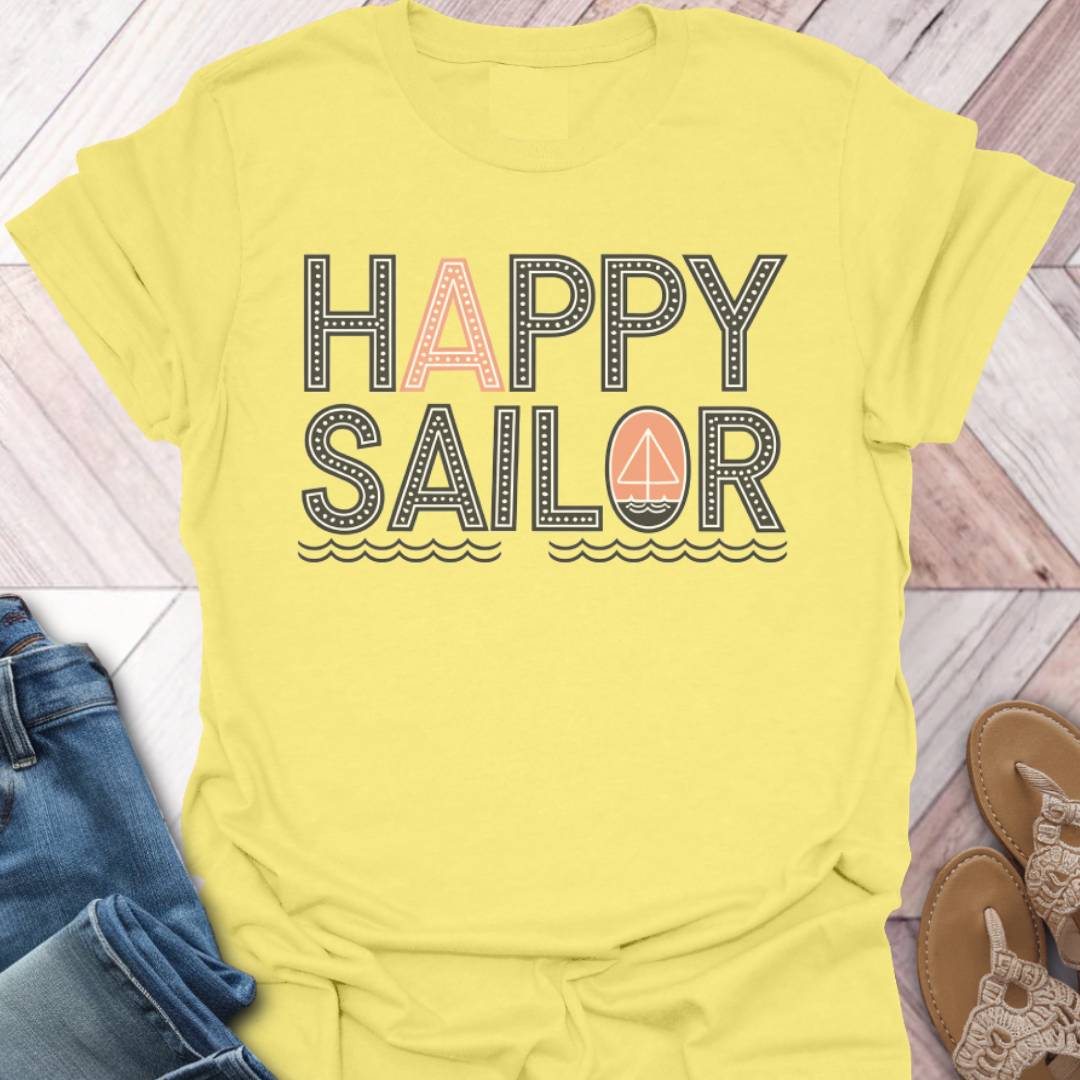 Happy Sailor Bold T-Shirt