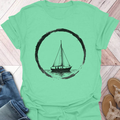 Sailing Zen Enso T-Shirt
