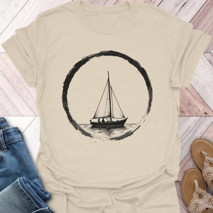 Sailing Zen Enso T-Shirt