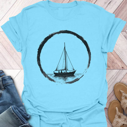 Sailing Zen Enso T-Shirt