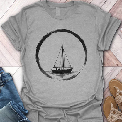Sailing Zen Enso T-Shirt