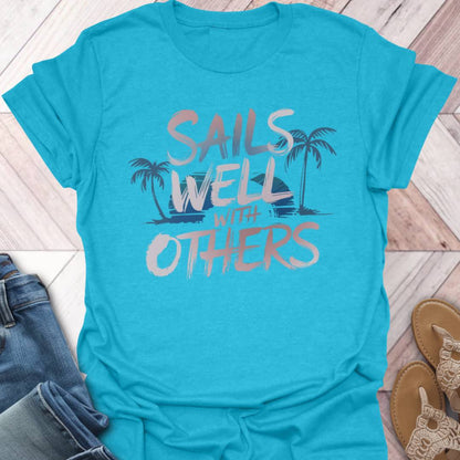 Sails Well With Others Retro T-Shirt