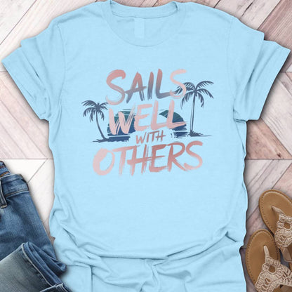 Sails Well With Others Retro T-Shirt