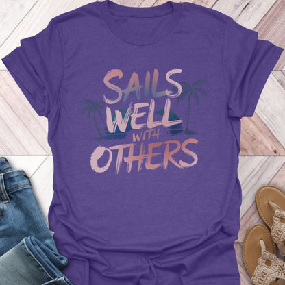 Sails Well With Others Retro T-Shirt
