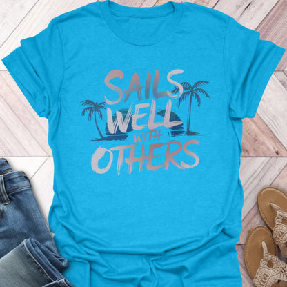 Sails Well With Others Retro T-Shirt