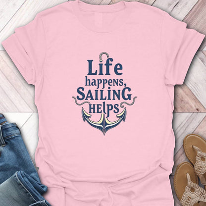 Sailing Helps Anchor T-Shirt