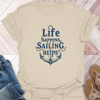 Sailing Helps Anchor T-Shirt