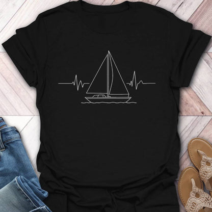 Sailing Heartbeat T-Shirt