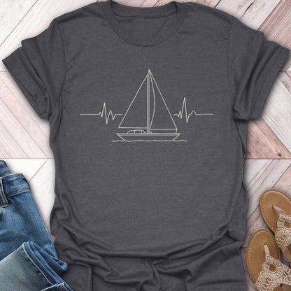 Sailing Heartbeat T-Shirt