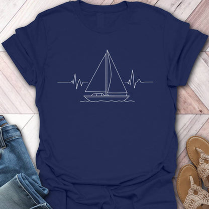 Sailing Heartbeat T-Shirt