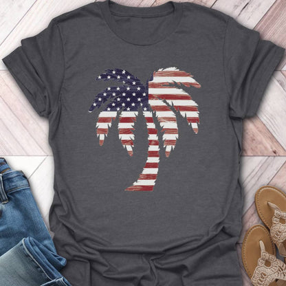 American Palm Tree T-Shirt