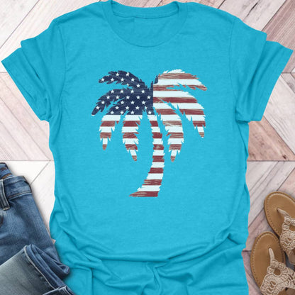 American Palm Tree T-Shirt