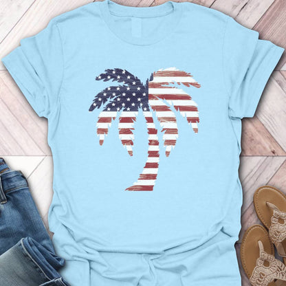 American Palm Tree T-Shirt