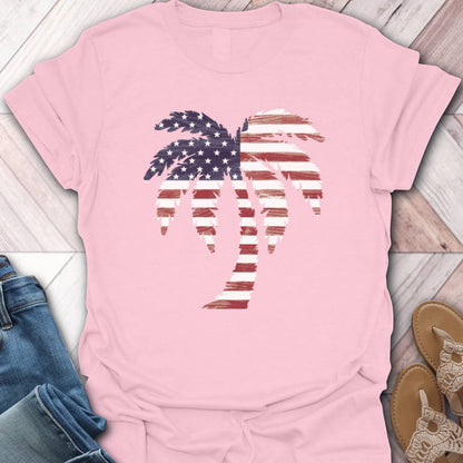 American Palm Tree T-Shirt