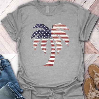 American Palm Tree T-Shirt
