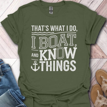 I Boat T-Shirt