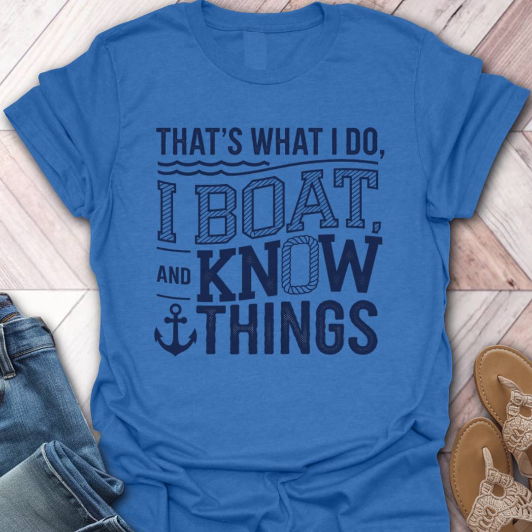 I Boat T-Shirt