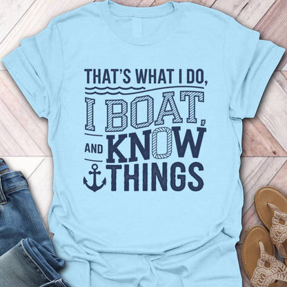 I Boat T-Shirt