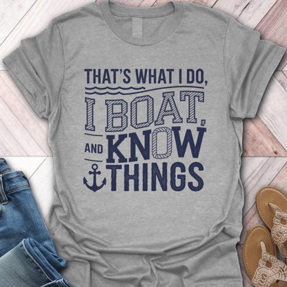 I Boat T-Shirt