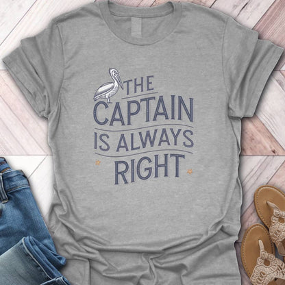 Always Right Pelican T-Shirt