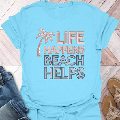 Beach Helps Palm T-Shirt