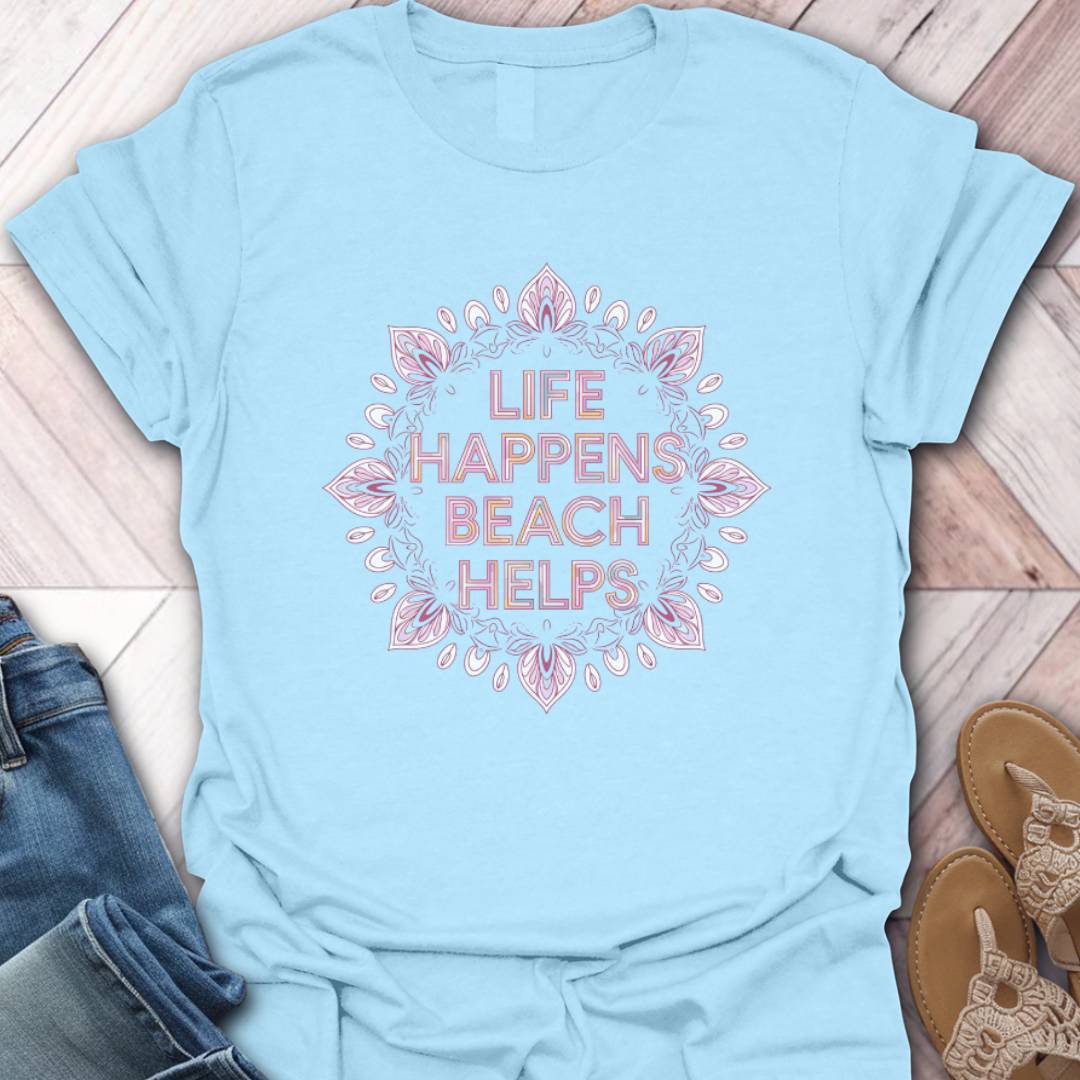 Beach Helps Bloom T-Shirt