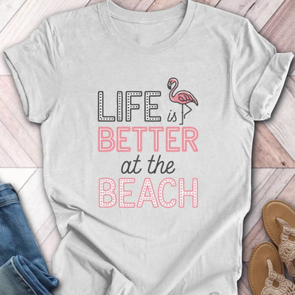 Beach Life Flamingo T-Shirt