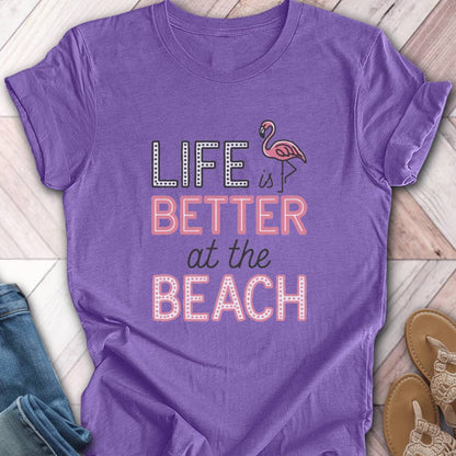 Beach Life Flamingo T-Shirt