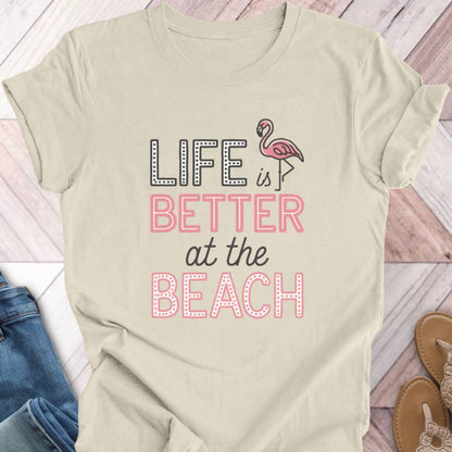 Beach Life Flamingo T-Shirt