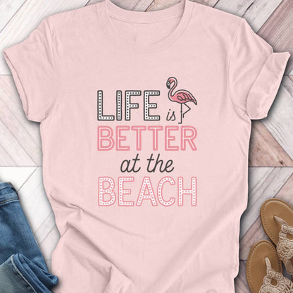 Beach Life Flamingo T-Shirt