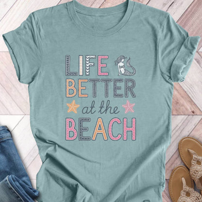 Beach Life Mermaid T-Shirt