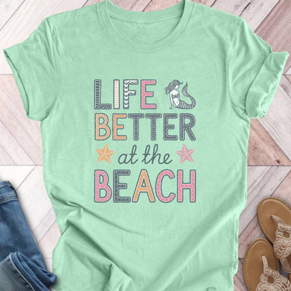 Beach Life Mermaid T-Shirt