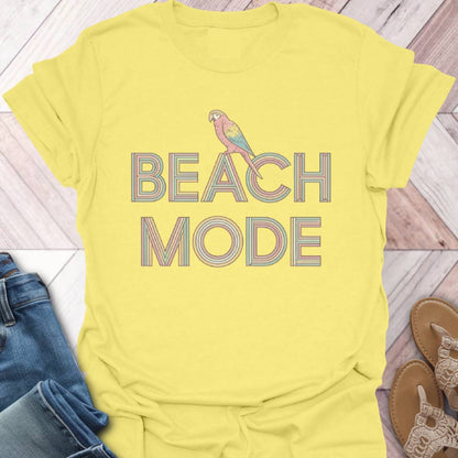 Beach Mode Parrot T-Shirt