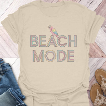 Beach Mode Parrot T-Shirt