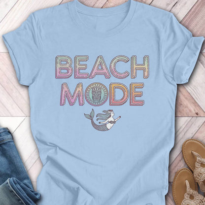 Beach Mode Mermaid T-Shirt