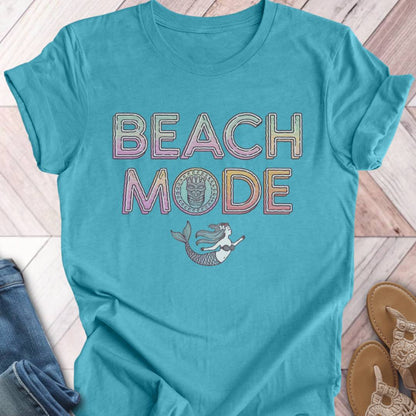 Beach Mode Mermaid T-Shirt