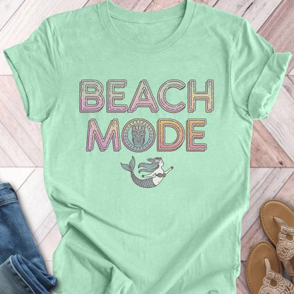 Beach Mode Mermaid T-Shirt