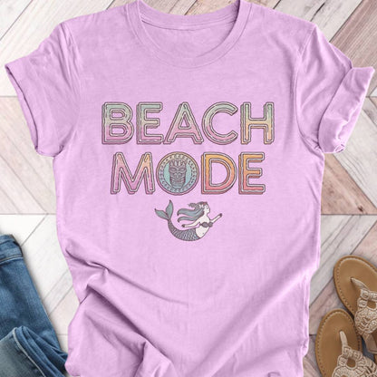 Beach Mode Mermaid T-Shirt